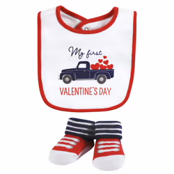 Hudson Baby 10513684_VALENTINETRUCK_0-9M bavoir pour bébés