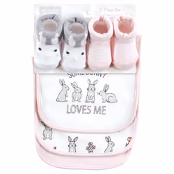 Hudson Baby 10513691_SOMEBUNNY_0-9M bavoir pour bébés