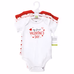Hudson Baby 10113721_VALENTINESWEETHEART_3-6M combinaison et grenouillère pour bébés