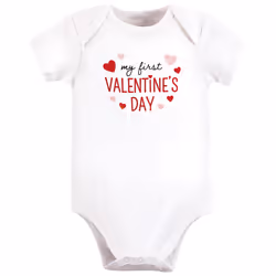 Hudson Baby 10113721_VALENTINESWEETHEART_3-6M combinaison et grenouillère pour bébés