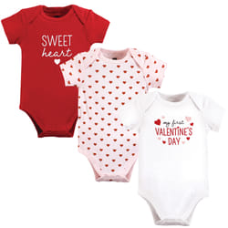 Hudson Baby 10113721_VALENTINESWEETHEART_9-12M combinaison et grenouillère pour bébés