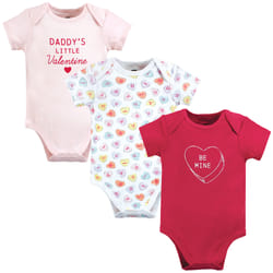 Hudson Baby 10113725_BEMINEVALENTINE_0-3M combinaison et grenouillère pour bébés