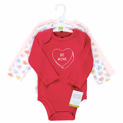 Hudson Baby 10113801_BEMINEVALENTINE_3-6M combinaison et grenouillère pour bébés