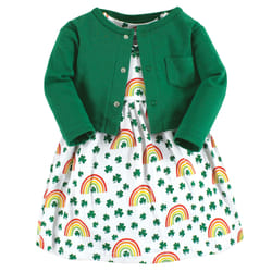 Hudson Baby 10113989_STPATRICKSRAINBOW_0-3M Robe