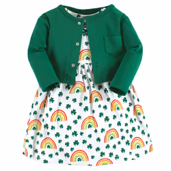 Hudson Baby 10113989_STPATRICKSRAINBOW_4T, Enfant, Femelle, 4T