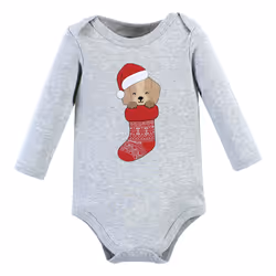 Hudson Baby 10114237_CHRISTMASDOG_3-6M combinaison et grenouillère pour bébés
