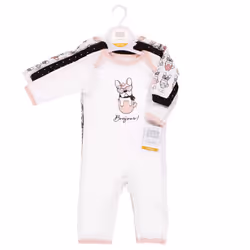 Hudson Baby 10114260_BONJOUR_0-3M combinaison et grenouillère pour bébés