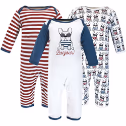 Hudson Baby 10114278_FRENCHDOG_0-3M, Mâle, 0-3 M, Bébé (0-2 ans)