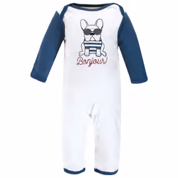 Hudson Baby 10114278_FRENCHDOG_0-3M combinaison et grenouillère pour bébés