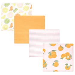 Hudson Baby 10214301_CITRUSORANGE_ONESIZE Couverture pour bébé Fille