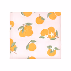 Hudson Baby 10214301_CITRUSORANGE_ONESIZE Couverture pour bébé Fille