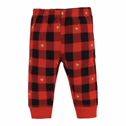 Hudson Baby 10114478_GOLDHEARTPLAID_18-24M pantalon