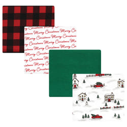 Hudson Baby 10214620_CHRISTMASSCENE_ONESIZE Couverture pour bébé Garçon/Fille