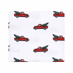 Hudson Baby 10214624_CHRISTMASTREETRUCK_ONESIZE Couverture pour bébé Garçon