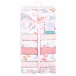Hudson Baby 10214632_PASTELBUTTERFLY_ONESIZE Couverture pour bébé Fille