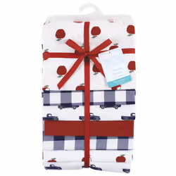 Hudson Baby 10214636_APPLEORCHARD_ONESIZE Couverture pour bébé Garçon