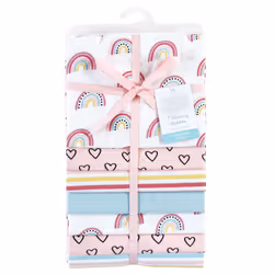 Hudson Baby 10214639_MODERNRAINBOW_ONESIZE Couverture pour bébé Fille