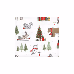 Hudson Baby 10214643_CHRISTMASFOREST_ONESIZE Couverture pour bébé Garçon/Fille