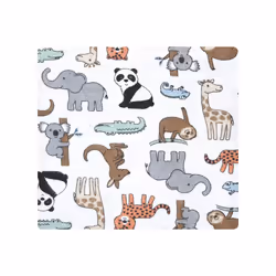 Hudson Baby 10214645_ZOOANIMALS_ONESIZE Couverture pour bébé Garçon