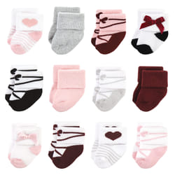 Hudson Baby 10715060_BALLET_0-6M chaussette Femelle 12 paire(s)