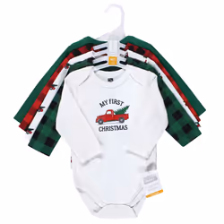 Hudson Baby 11115379_CHRISTMASTREE_9-12M combinaison et grenouillère pour bébés