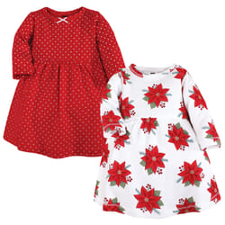 Hudson Baby 10115500_POINSETTIADOT_6-9M Robe