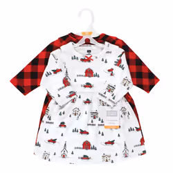 Hudson Baby 10115526_CHRISTMASSCENE_3-6M Robe