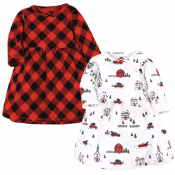 Hudson Baby 10115526_CHRISTMASSCENE_6-9M, Bébé (0-2 ans), Femelle, 6-9 M