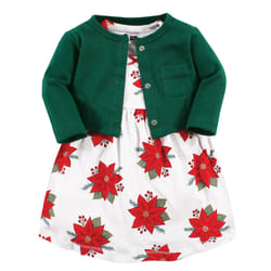 Hudson Baby 10115569_POINSETTIA_6-9M Robe