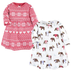 Hudson Baby 10115643_PINKMOOSEBEAR_9-12M Robe