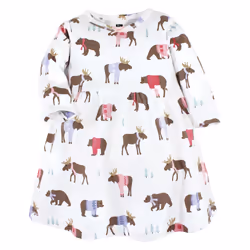 Hudson Baby 10115643_PINKMOOSEBEAR_9-12M Robe