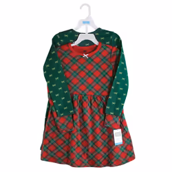 Hudson Baby 10115770_CHRISTMASPLAID_6-9M Robe