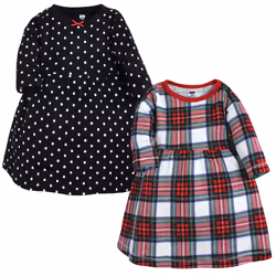 Hudson Baby 10115783_WHITETARTAN_2T Robe