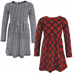 Hudson Baby 10115825_BLACKREDPLAID_12-18M, Bébé (0-2 ans), Femelle, 12-18 M