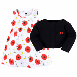 Hudson Baby 10116653_POPPYDAISY_0-3M, Bébé (0-2 ans), Femelle, 0-3 M