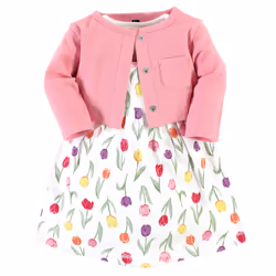 Hudson Baby 10116663_SPRINGTULIPS_3T Robe