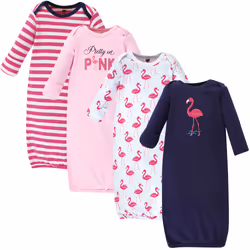 Hudson Baby 10153656_BRIGHTFLAMINGO_PREEMIENEWBORN