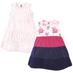 Hudson Baby 10117231_PINKNAVYFLORAL_7Y Robe
