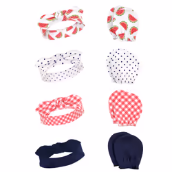 Hudson Baby 10117546_WATERMELON_0-6M, Gants, Chapeau, Femelle, Bébé (0-2 ans), 0-6 M