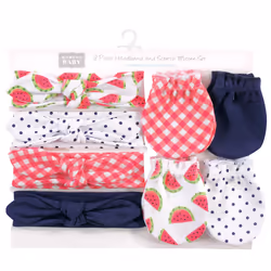 Hudson Baby 10117546_WATERMELON_0-6M assortiment de vêtements