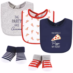 Hudson Baby 10517592_PIZZA_ONESIZE, Mâle, Bébé (0-2 ans), One Size