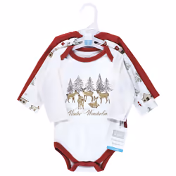 Hudson Baby 10118349_GIRLHOLIDAYVILLAGE_6-9M combinaison et grenouillère pour bébés