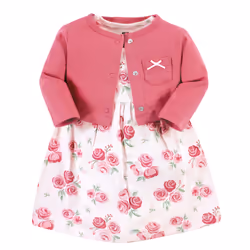 Hudson Baby 10119502_BLUSHROSE_9-12M, Bébé (0-2 ans), Femelle, 9-12 M