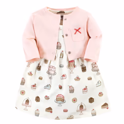 Hudson Baby 10119512_SWEETBAKERY_3-6M, Bébé (0-2 ans), Femelle, 3-6 M