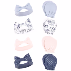 Hudson Baby 10119583_BLUETOILE_0-6M, Gants, Chapeau, Femelle, Bébé (0-2 ans), 0-6 M