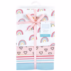 Hudson Baby 10219595_MODERNRAINBOW_ONESIZE Couverture pour bébé Fille