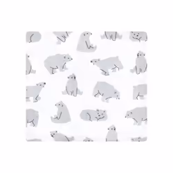 Hudson Baby 10219900_BEARPOSES_ONESIZE Couverture pour bébé Fille