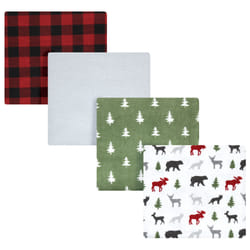 Hudson Baby 10219909_WOODLANDCHRISTMAS_ONESIZE Couverture pour bébé Fille