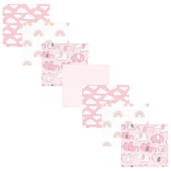 Hudson Baby 10221374_GIRLNEWELEPHANT_ONESIZE Couverture pour bébé Fille