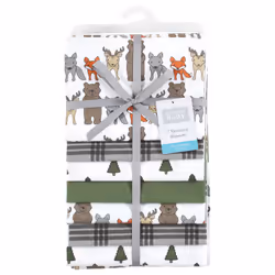 Hudson Baby 10221422_WILDFOREST_ONESIZE Couverture pour bébé Garçon